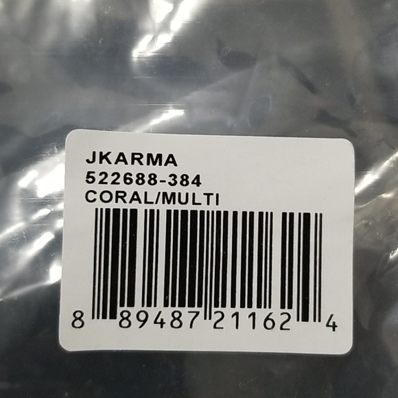 Steve Madden Coral/Multi Colored Tote Bag - Picture 4 of 6